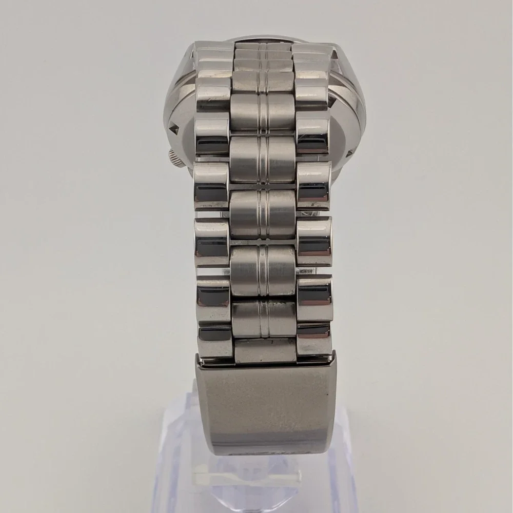 Rare Vintage Citizen Eagle 7 Automatic 21 Jewels Geometric Dial Day Date 8200